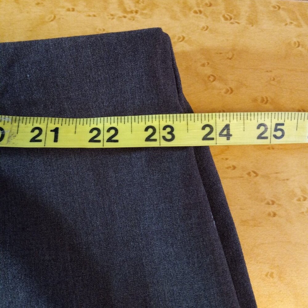 Avenue Stretch Women's Pants 47/29.5 Plus Size 26 Brown Flat Front Straight NWT - Picture 13 of 16